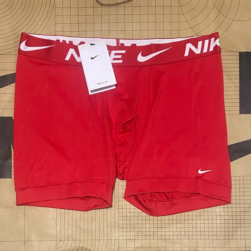 Nike dri-fit microfiber athletic boxer briefs shorts tight fit Men’s S M L XL